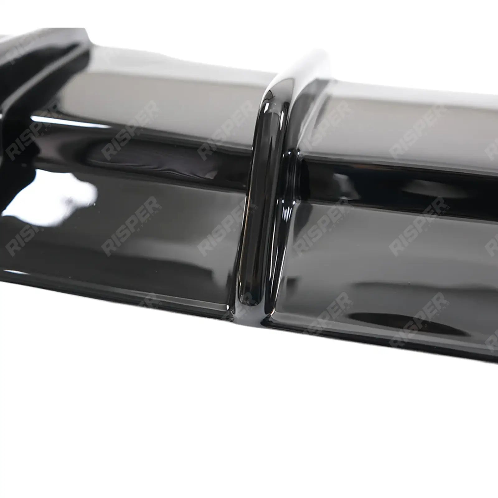 AUDI A4 B9 FACELIFT 2019-2024 REAR VALANCE IN GLOSS BLACK