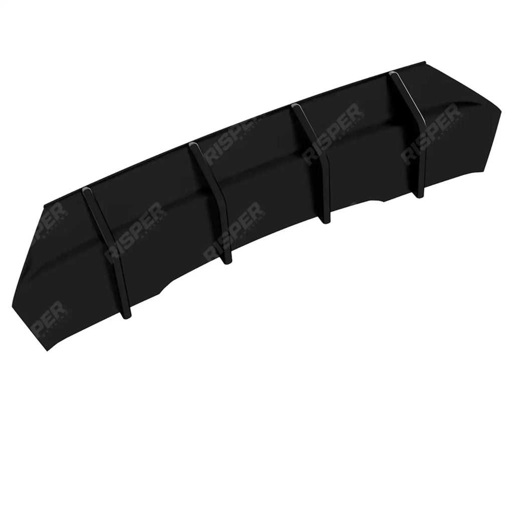 AUDI A4 B9 FACELIFT 2019-2024 REAR VALANCE IN GLOSS BLACK