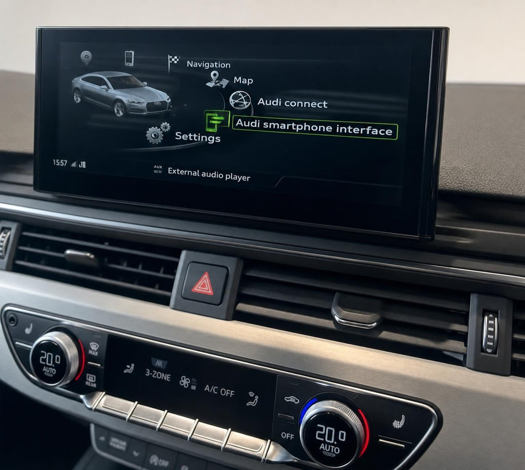 Audi A5 (2017-) F5 Apple CarPlay Android Auto 10.25" Touch Screen RHD