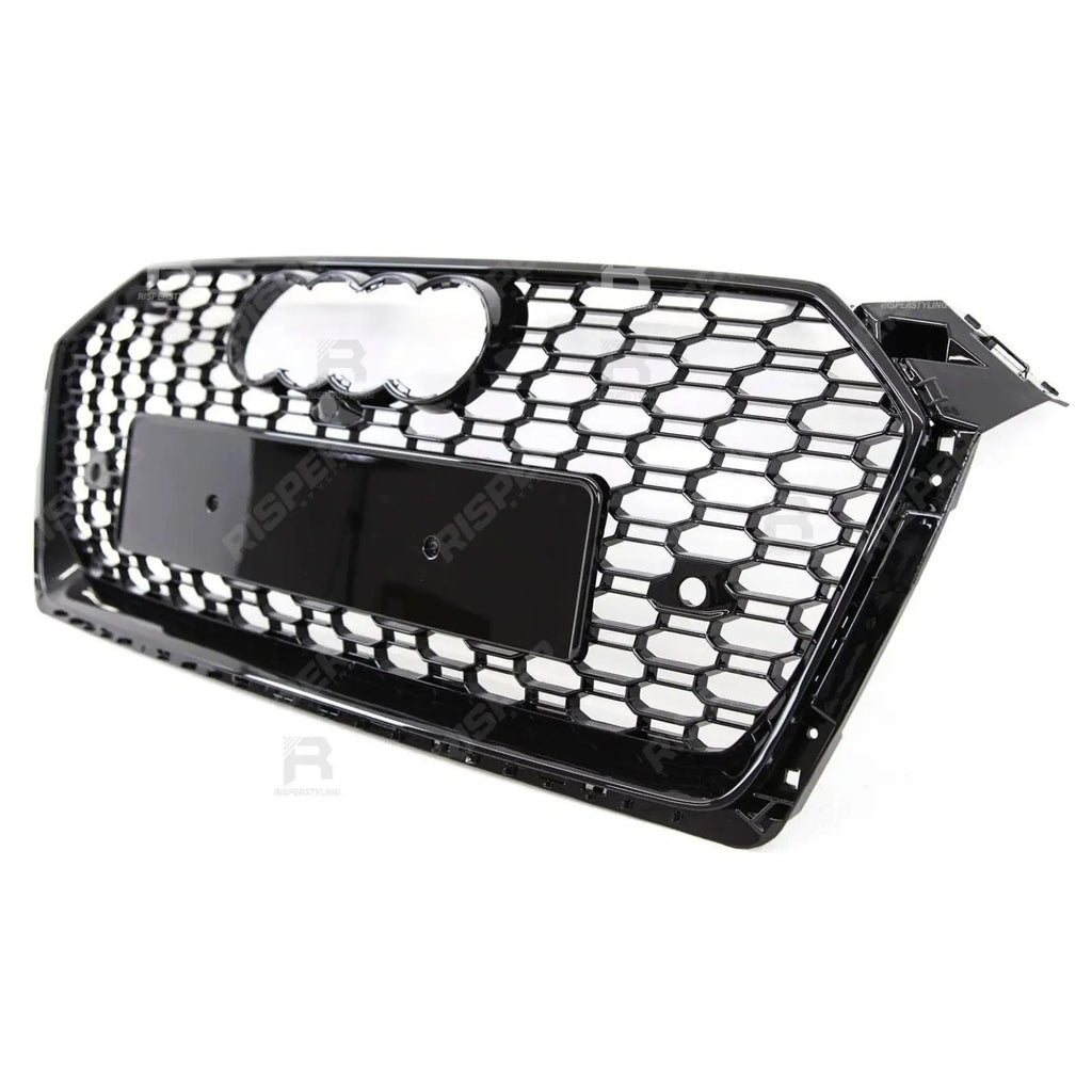 Audi A5 / S5 B9 (8W6) 2016-2019 Gloss Black RS5 Style Honeycomb Grill