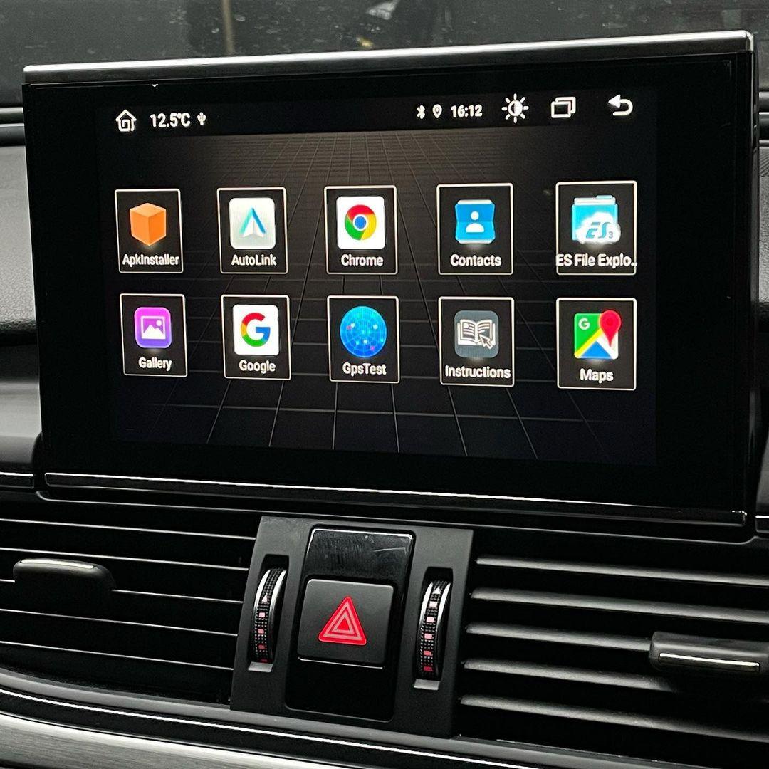 Audi A6  Apple Carplay / Android Auto 9" Flip-Out Stereo Upgrade (2011-2018)