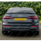 Audi A6 C8 2019+ Gloss Black RS6-Style Rear Boot Spoiler