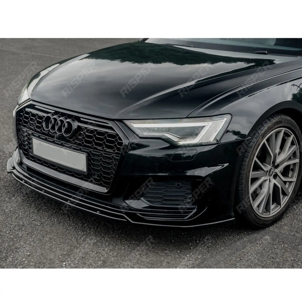 Audi A6 / S6 C8 2019+ Gloss Black RS6 Style Honeycomb Grill