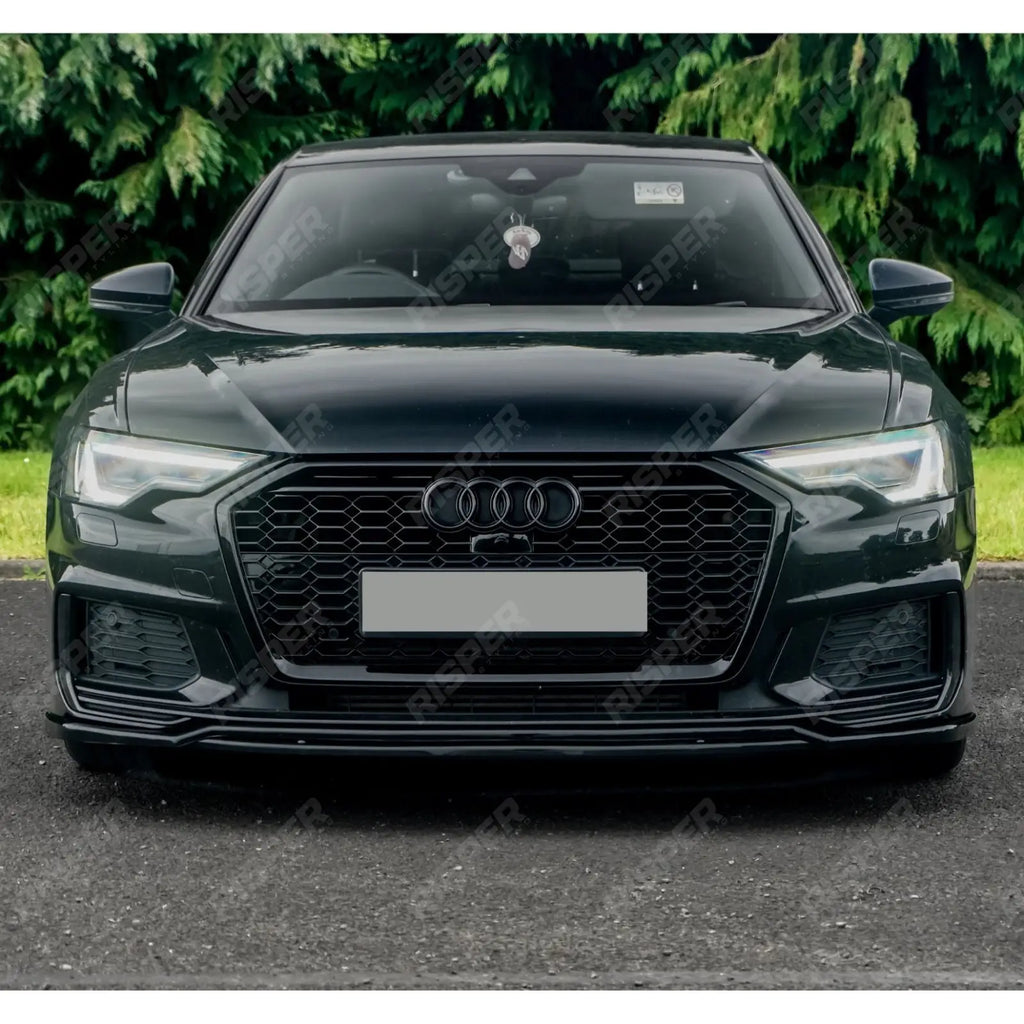 Audi A6 / S6 C8 2019+ Gloss Black RS6 Style Honeycomb Grill