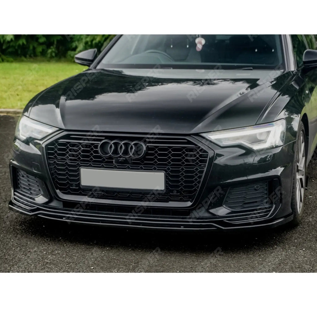 Audi A6 / S6 C8 2019+ Gloss Black RS6 Style Honeycomb Grill