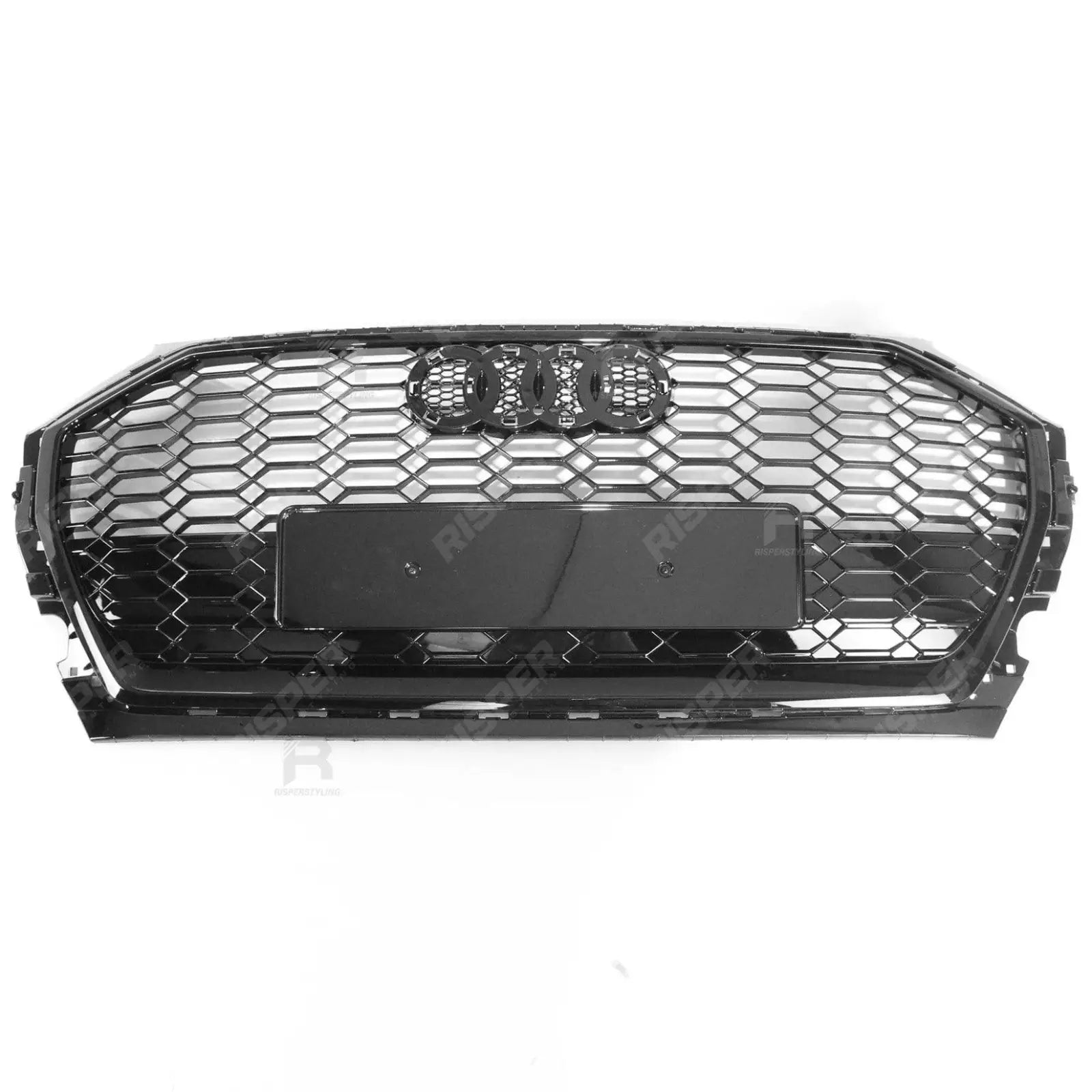 Audi Q5 / SQ5 2020-2024 Gloss Black 'RSQ5 Style' Honeycomb Grill