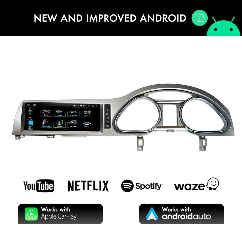 Audi Q7 (2006-2015) Apple CarPlay Android Auto 10.25" Touch Screen RHD