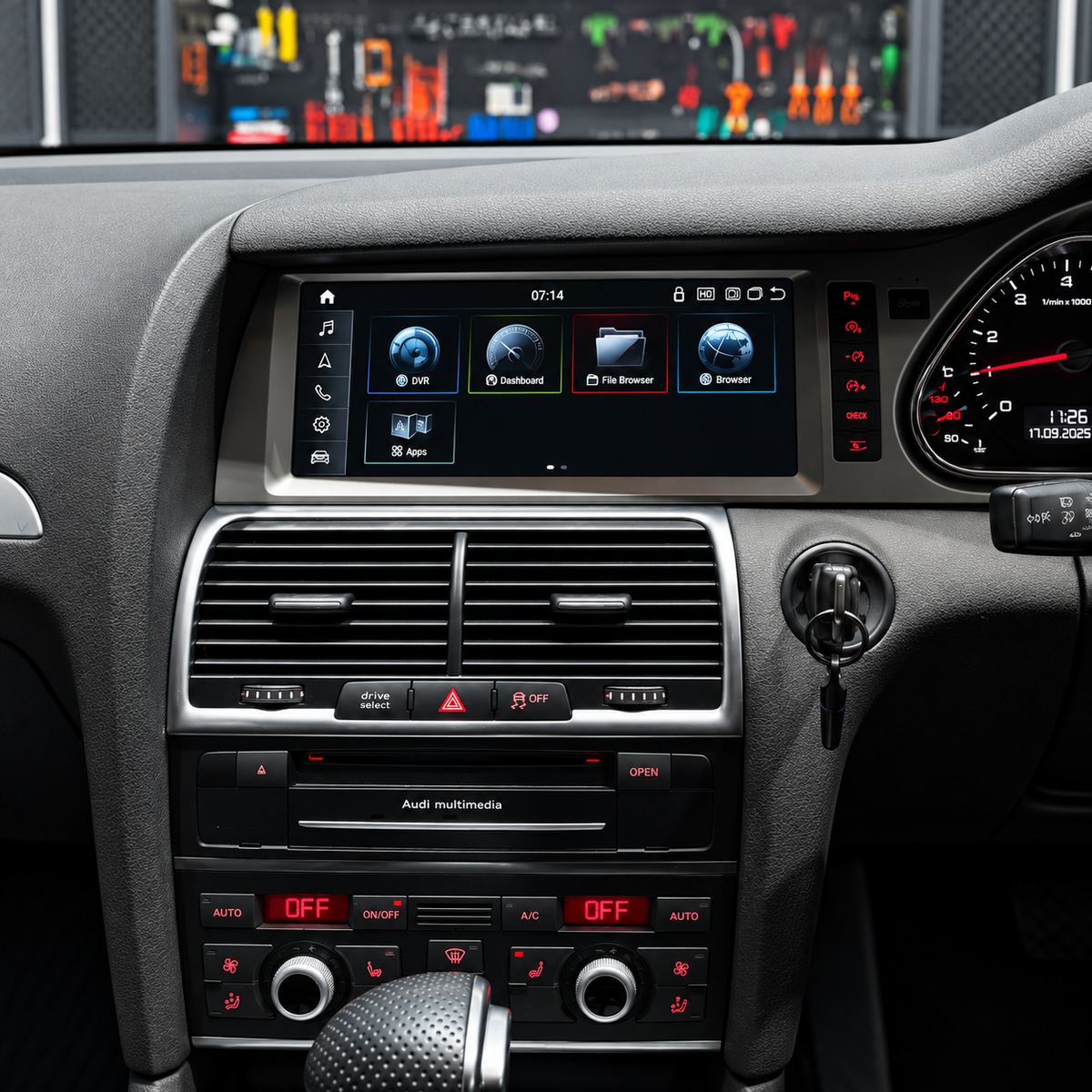Audi Q7 (2006-2015) Apple CarPlay Android Auto 10.25" Touch Screen RHD