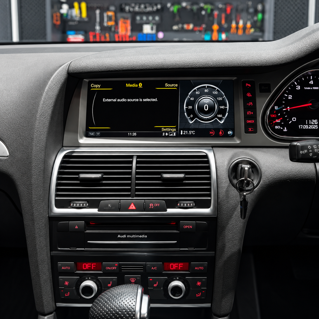 Audi Q7 (2006-2015) Apple CarPlay Android Auto 10.25" Touch Screen RHD