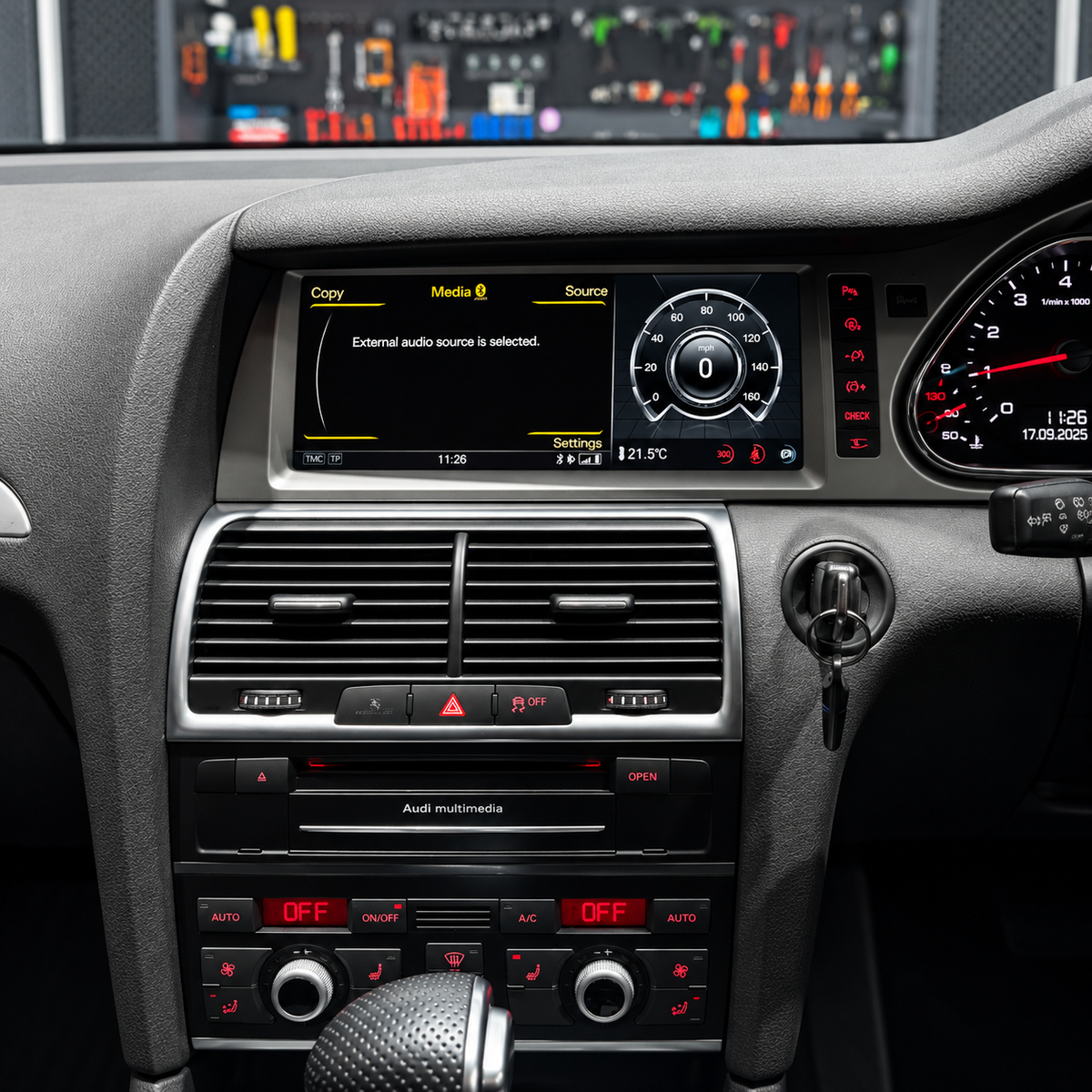 Audi Q7 (2006-2015) Apple CarPlay Android Auto 10.25" Touch Screen RHD