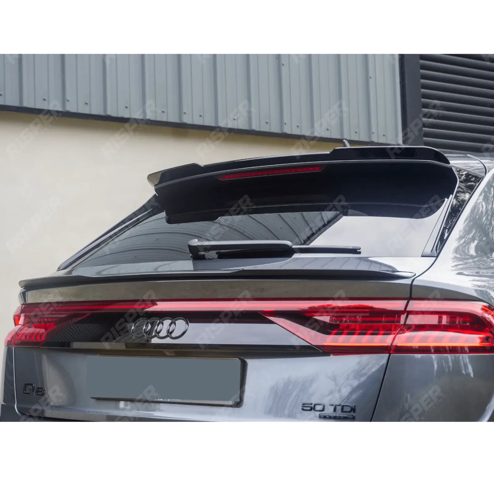 Audi Q8 S Line 2018-2023 Full Aero Low Line Kit In Gloss Black By Risper Styling