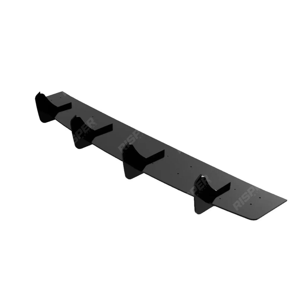 Audi Q8 S-LINE 2018-2023 Gloss Black Rear Blade Diffuser