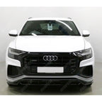 Audi Q8 S Line 2018-2023 Gloss Black Risper Front Splitter Lip