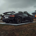 Audi R8 4S Facelift LCI Pre-Preg Carbon Fibre Rear Bumper Canards by TRE (2021-2024)