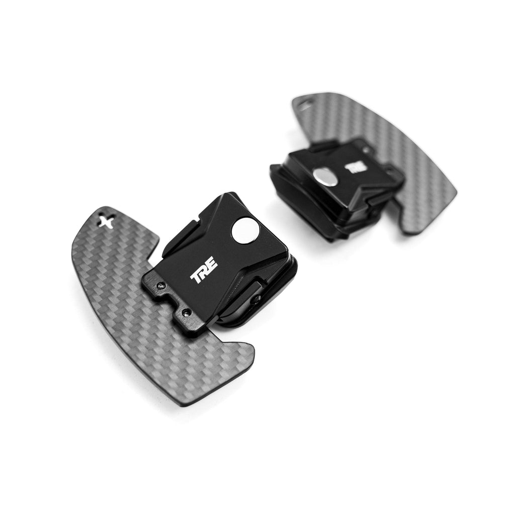 Audi R8 4S Pre-Preg Carbon Fibre Magnetic Shift Paddle Set by TRE
