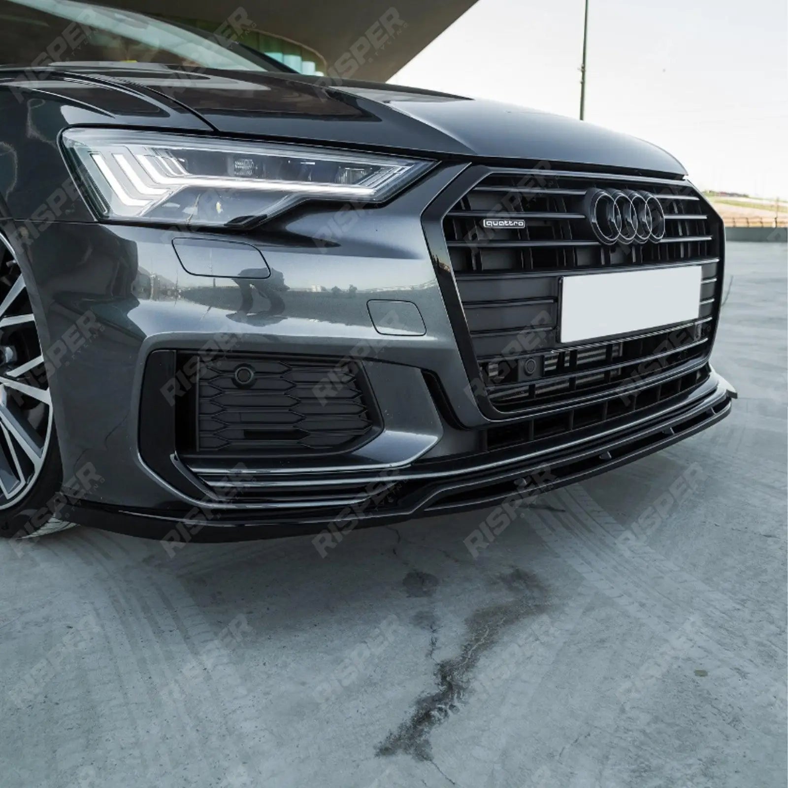 Audi S6 C8 / A6 C8 S-Line Sedan-Avant 2019+ Front Splitter