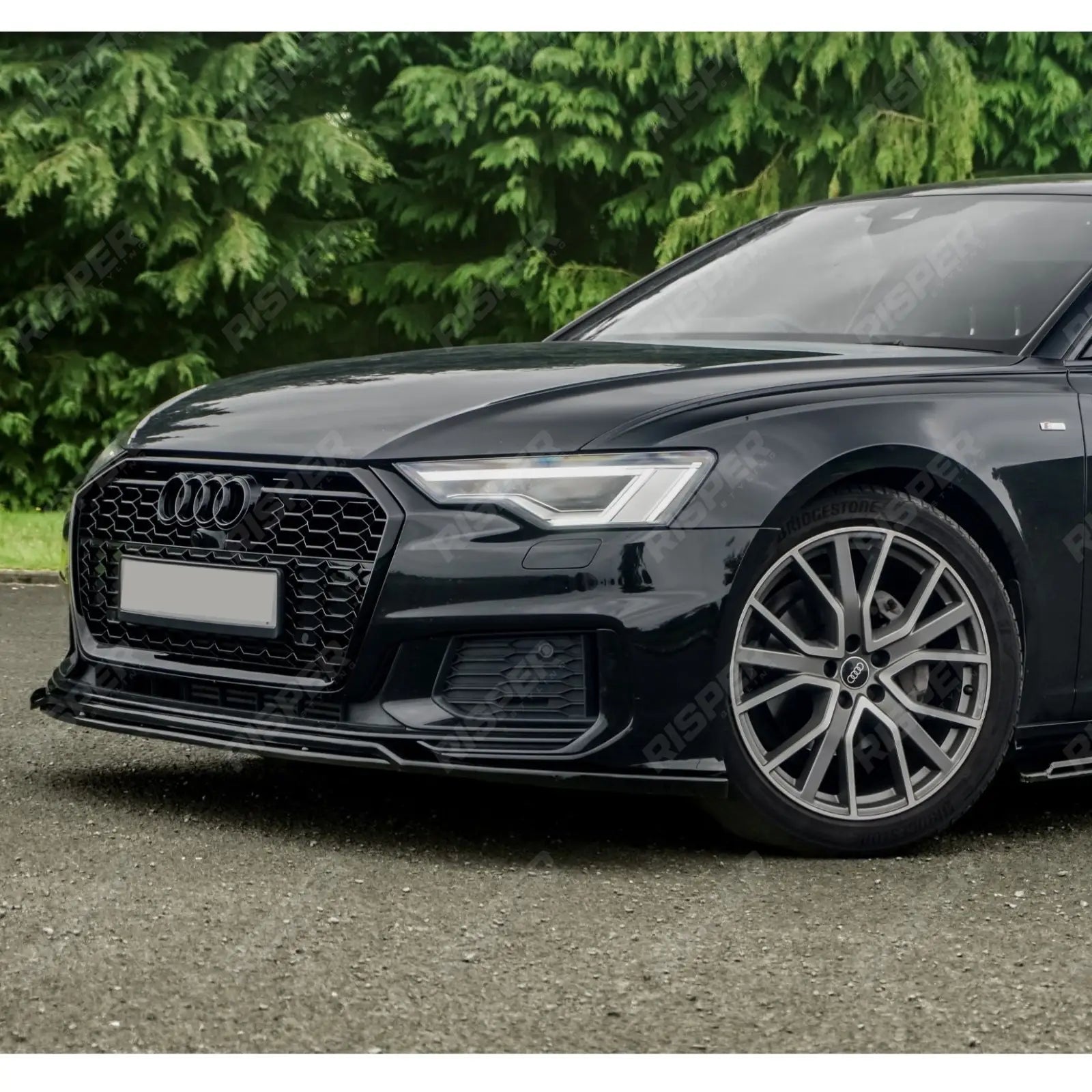 Audi S6 C8 / A6 C8 S-Line Sedan-Avant 2019+ Front Splitter