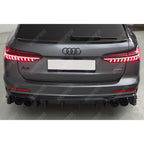 Audi S6 C8 Avant 2019+ Lower Spoiler / Audi A6 C8 S-Line Avant 2019+ Lower Spoiler