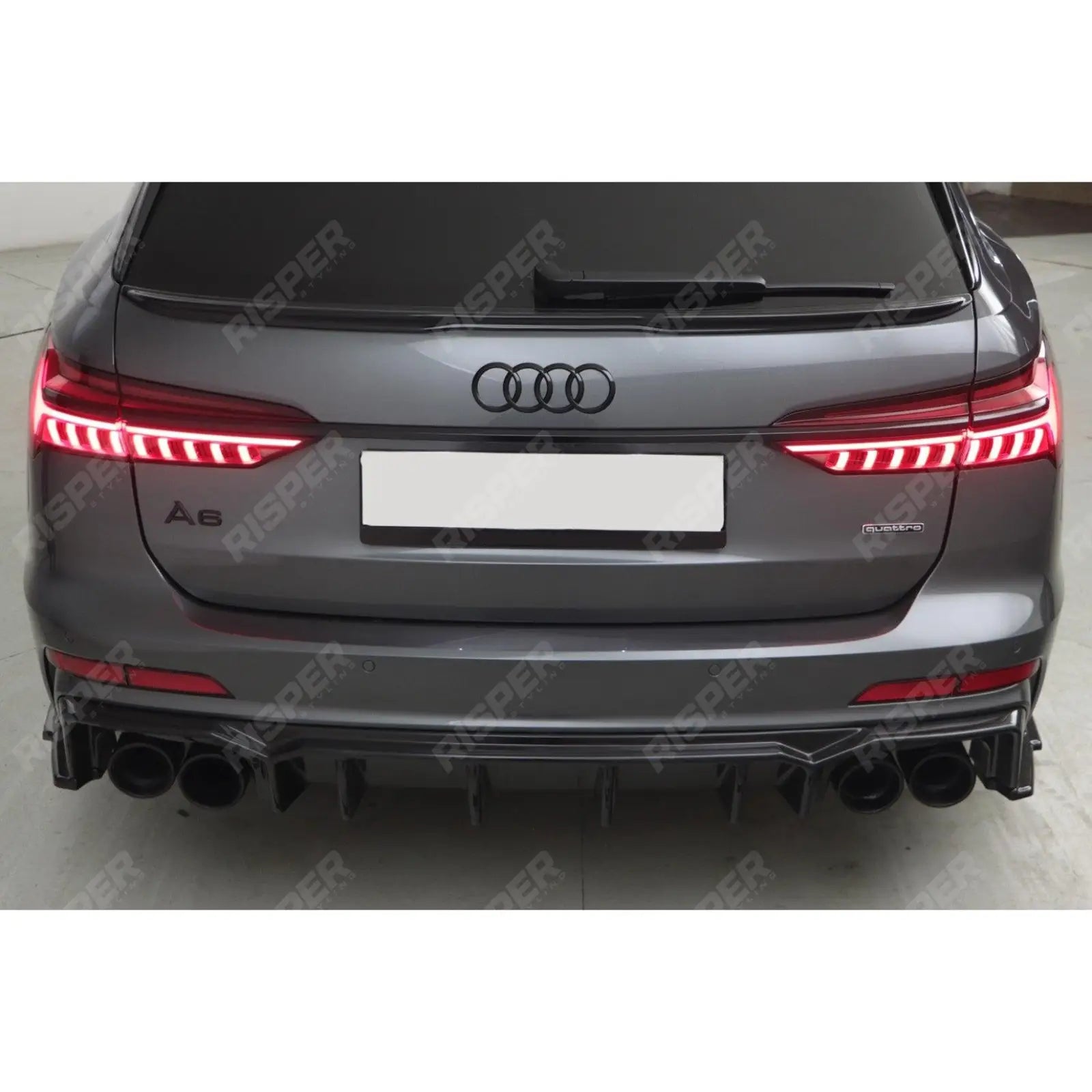 Audi S6 C8 Avant 2019+ Lower Spoiler / Audi A6 C8 S-Line Avant 2019+ Lower Spoiler