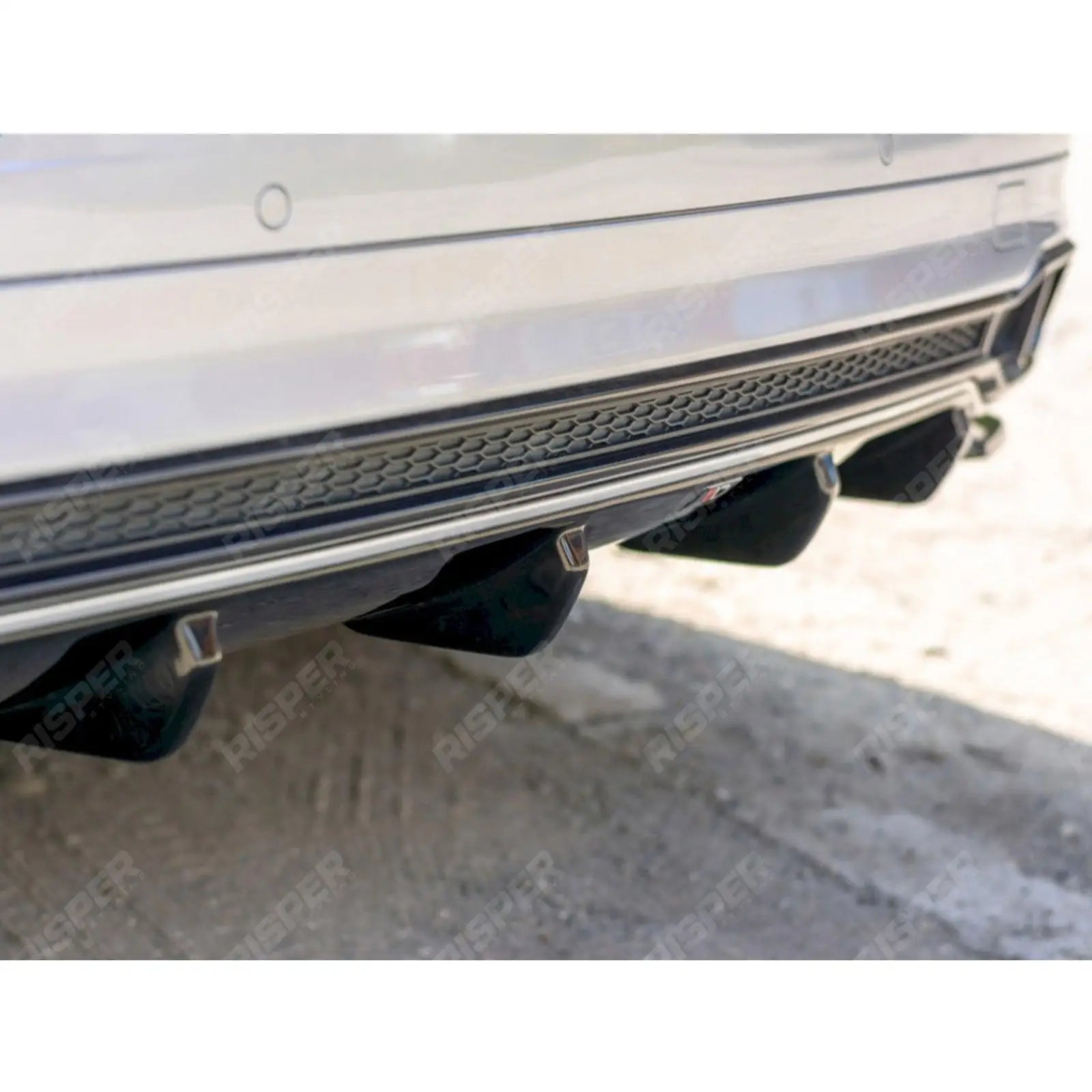 AUDI SQ5/Q5 S-LINE MK2 2017+ - MAXTON REAR VALANCE - GLOSS BLACK