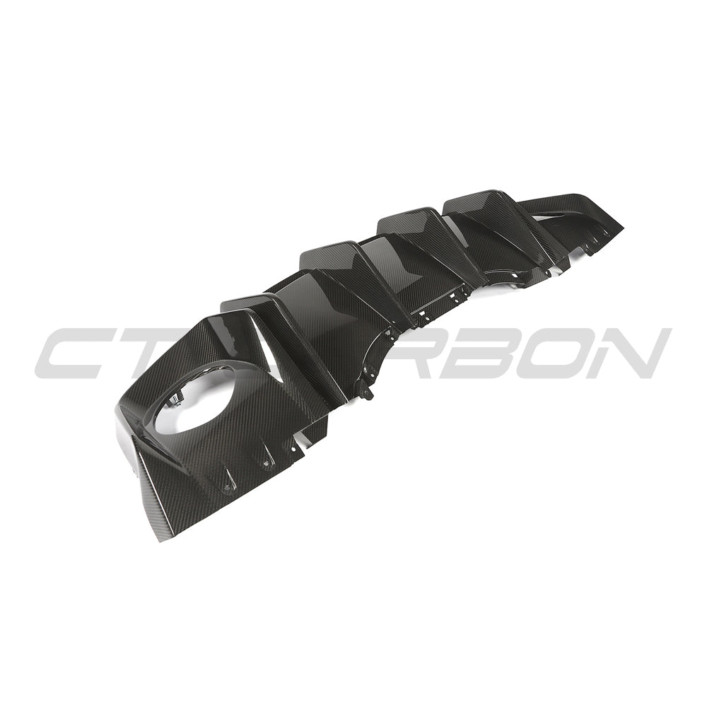 AUDI R8 V10 & V10+ GEN 2.5 CARBON FIBRE DIFFUSER - CT DESIGN