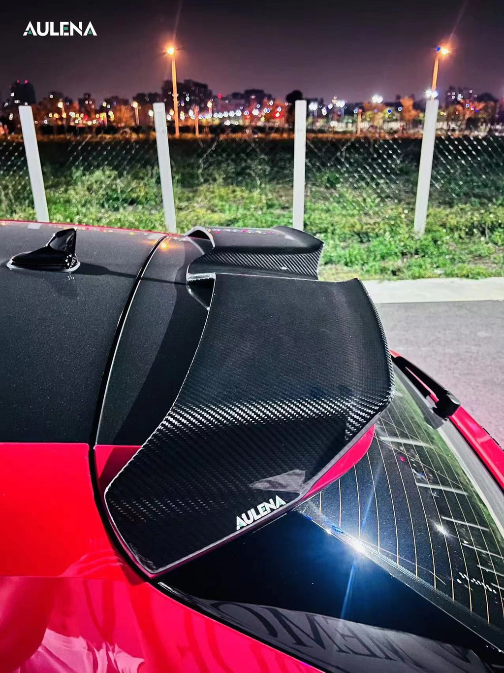 AULENA - AUDI RS3 8Y DRY CARBON FIBRE REAR SPOILER