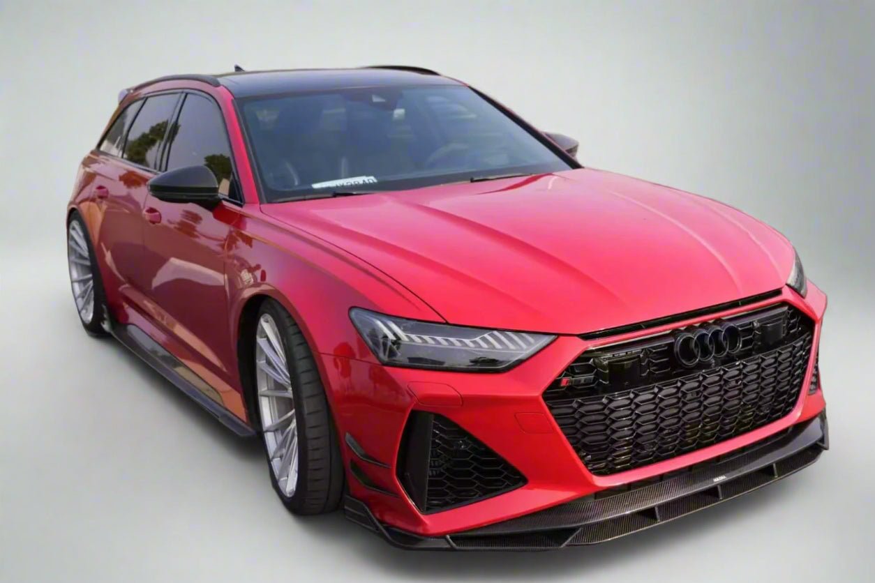 AULENA - AUDI RS6 C8 CARBON FIBER FRONT LIP