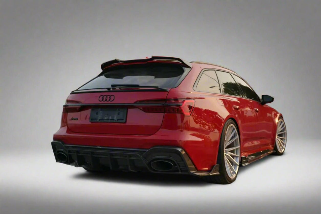 AULENA - AUDI RS6 C8 CARBON FIBER REAR ROOF SPOILER
