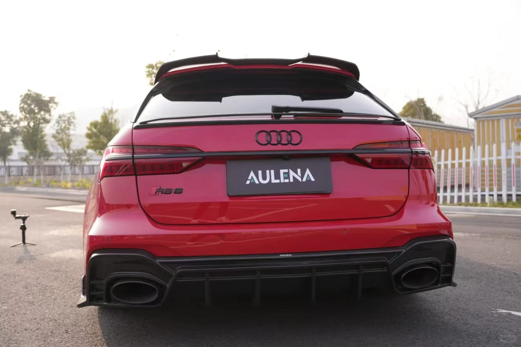 AULENA - AUDI RS6 C8 CARBON FIBER REAR ROOF SPOILER