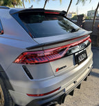 AULENA - AUDI RSQ8 DRY CARBON FIBRE REAR MID SPOILER