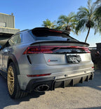 AULENA - AUDI RSQ8 DRY CARBON FIBRE REAR MID SPOILER