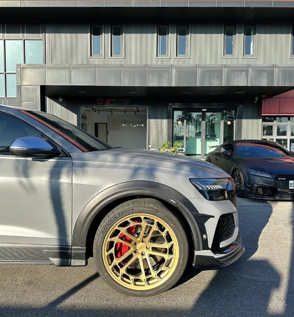 AULENA - AUDI RSQ8 DRY CARBON FIBRE WHEEL ARCHES