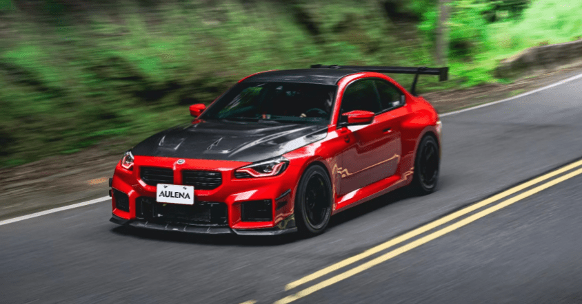 AULENA - BMW M2 G87 DRY CARBON FIBRE FRONT HOOD BONNET