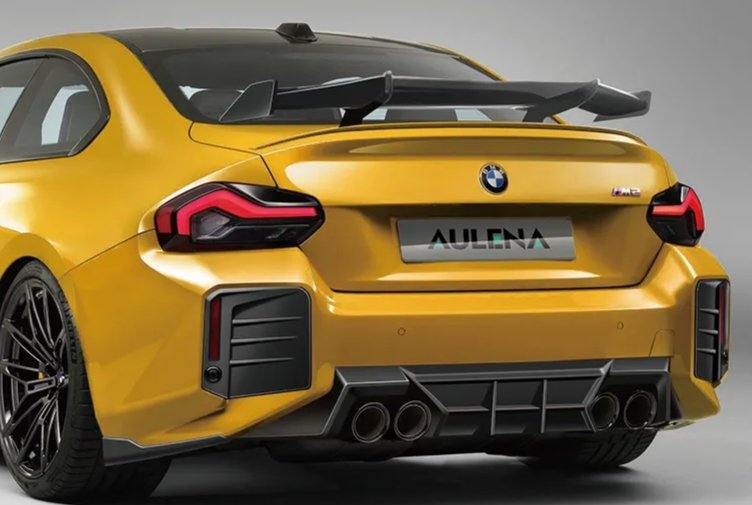 AULENA - BMW M2 G87 DRY CARBON FIBRE REAR DIFFUSER