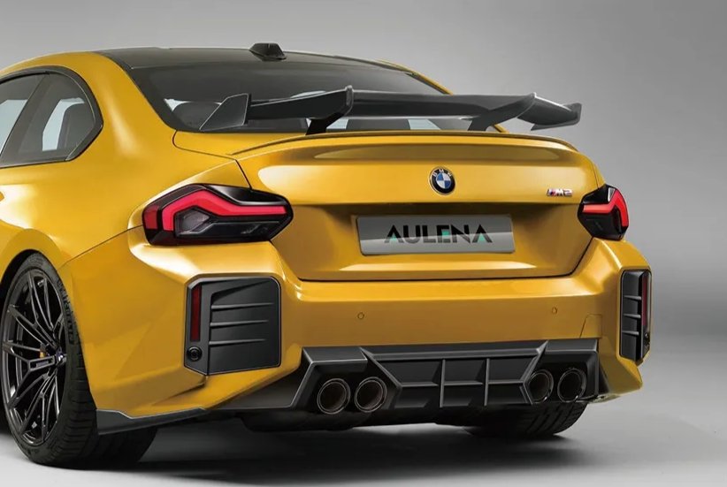 AULENA - BMW M2 G87 DRY CARBON FIBRE REAR SPOILER