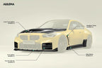 AULENA - BMW M2 G87 DRY CARBON FIBRE SIDE SKIRTS