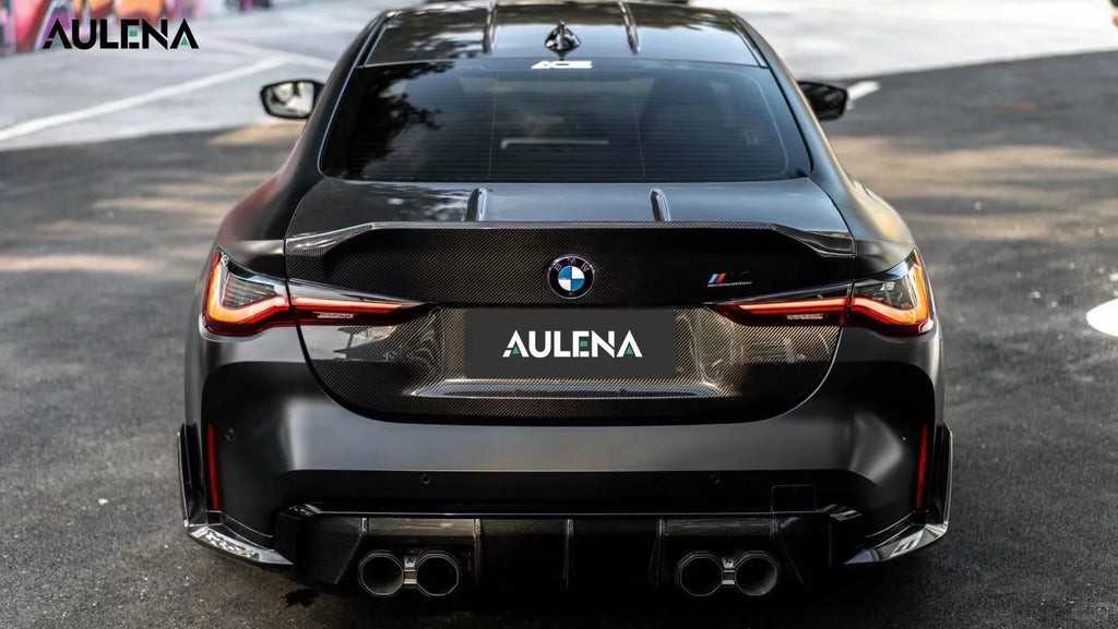 AULENA - BMW M4 G82 G83 DRY CARBON FIBRE CSL STYLE REAR BOOT TRUNK LID
