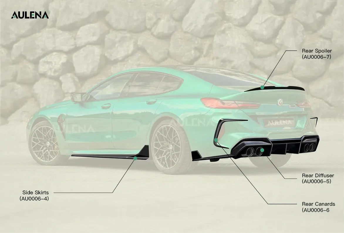 AULENA - BMW M8 F93 CARBON FIBRE BODY KIT