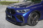 AULENA - BMW X6M F96 LCI DRY CARBON FIBRE FRONT CANARDS