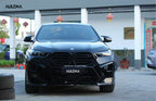 AULENA - BMW X6M F96 LCI DRY CARBON FIBRE FRONT LIP
