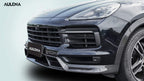 AULENA - PORSCHE CAYENNE COUPE 9Y3 DRY CARBON FIBRE FRONT LIP