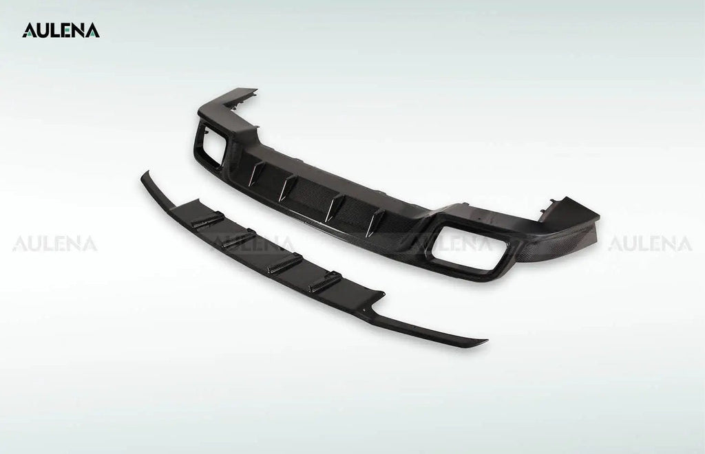 AULENA - PORSCHE CAYENNE COUPE 9Y3 DRY CARBON FIBRE REAR DIFFUSER