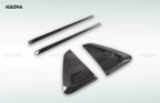 AULENA - PORSCHE CAYENNE COUPE 9Y3 DRY CARBON FIBRE SIDE FENDER VENT