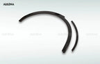 AULENA - PORSCHE CAYENNE COUPE 9Y3 DRY CARBON FIBRE WHEEL ARCH FENDERS