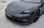 AULENA - PORSCHE TAYCAN DRY CARBON FRONT LIP