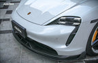 AULENA - PORSCHE TAYCAN DRY CARBON FRONT LIP