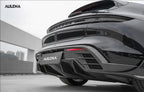AULENA - PORSCHE TAYCAN DRY CARBON REAR DIFFUSER