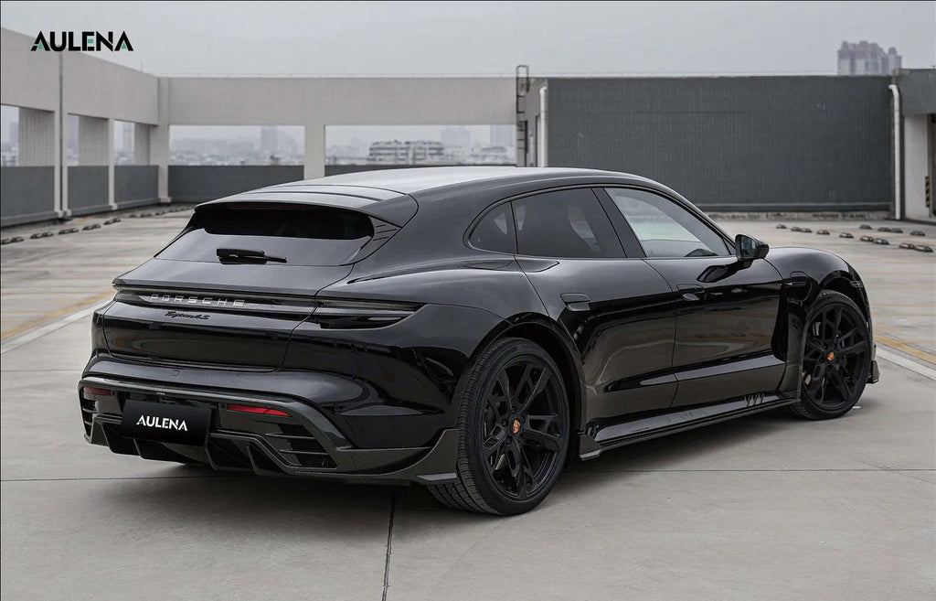 AULENA - PORSCHE TAYCAN DRY CARBON REAR DIFFUSER