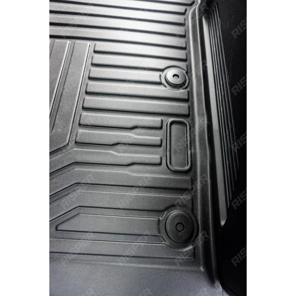 Automatic Mud Block Tailored Floor Mat 1 Piece For Ford Transit Custom 2023 on