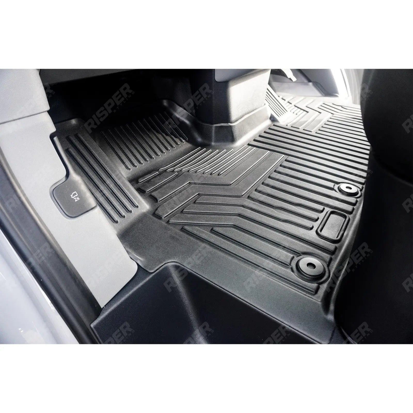 Automatic Mud Block Tailored Floor Mat 1 Piece For Volkswagen Transporter T7 2024 On